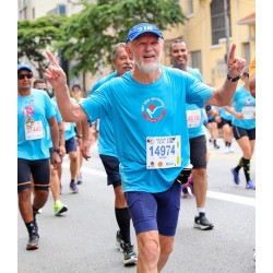 O Maratonista Hugo Ruthes fez sua quarta Corrida Internacional de São Silvestre